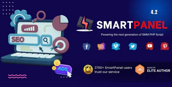 SmartPanel v4.2 - SMM Panel Script