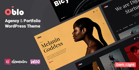 Oblo v2.2.5 - Portfolio Agency WordPress Theme