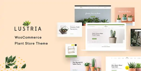 Lustria v4.6 - MultiPurpose Plant Store WordPress Theme