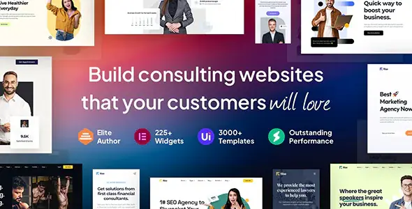Rise v4.3.3 - Business & Consulting WordPress Theme