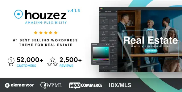 Houzez v4.3.0 - Real Estate WordPress Theme