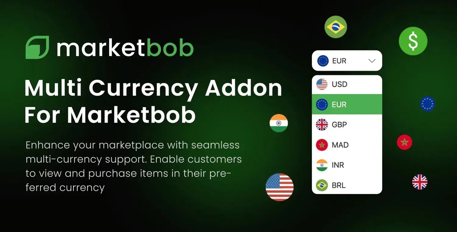 Multi-Currency Addon For Marketbob 1.0