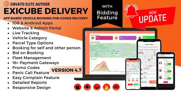 Exicube Delivery App 4.7.1