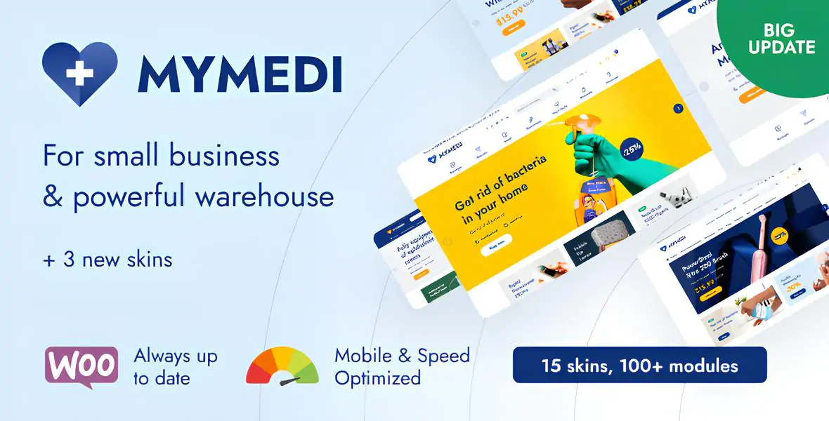 MyMedi v1.7.8 - Responsive WooCommerce WordPress Theme