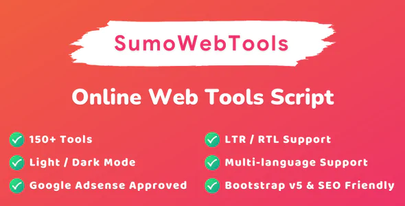 SumoWebTools v2.0.5 - Online Web Tools Script