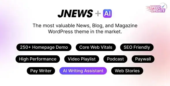 JNews v12.0.3 - WordPress Newspaper Magazine Blog AMP Theme