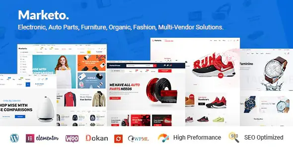 Marketo v5.3.0 - eCommerce & Multivendor Marketplace Woocommerce WordPress Theme