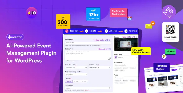AI Powered Event Manager - v4.1.2 - Event Calendar and Booking Plugin | Eventin