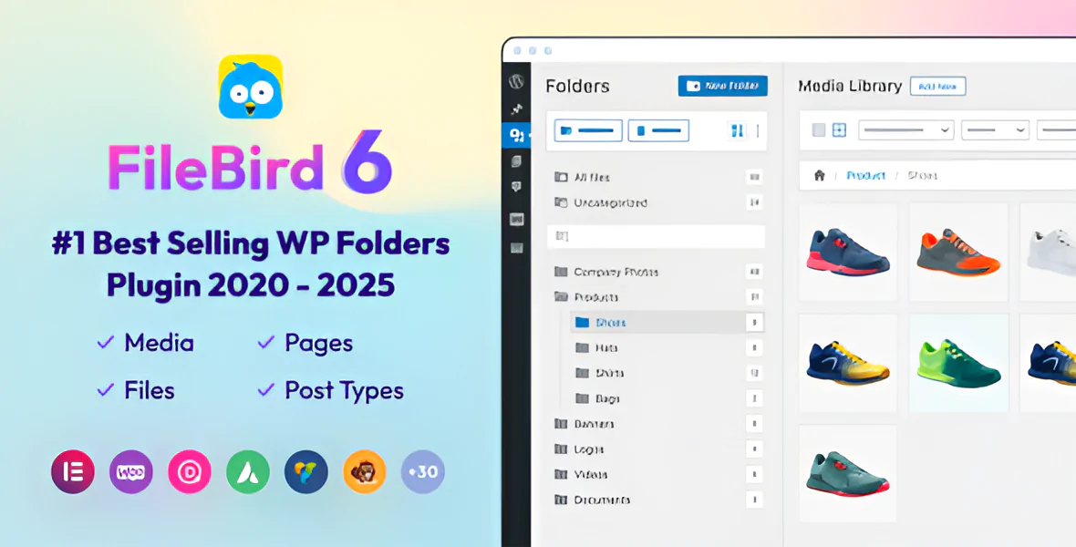 FileBird v6.5.2 - WordPress Media Library Folders