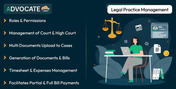 AdvocateGo SaaS v4.3 - Legal Practice Management