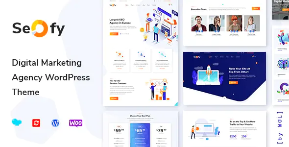 Seofy v1.6.16 - Digital & Marketing WordPress Theme